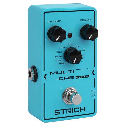 STRICH MULTI-CAB - Pedal digital de simulación de gabinete de 11