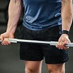 Rubber Curl Fixed Barbells, Pre-Loaded Weight Bar for Strength Training & Weightlifting - Image 5