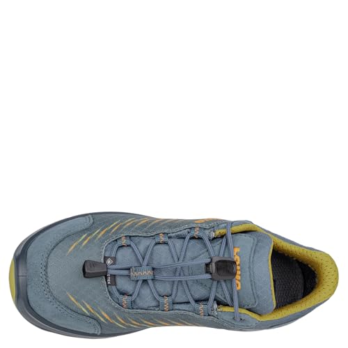 LOWA Halbschuh ZIRROX II GTX LO JR Petrol/senf 28