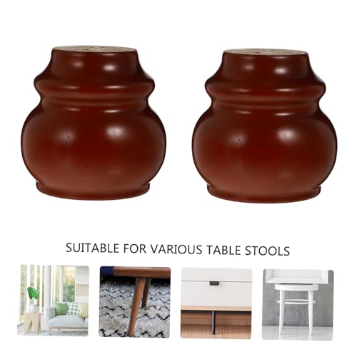Patas para muebles de madera maciza juego de repuesto para mesas y sillones 8