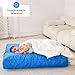 Crash Pad for Kids Sensory | Big 5Ft x 5Ft Or 3Ft x 4Ft | Autism Sensory Crash Mat for Jumping & Play | Crashpad | Soft Foam Landing Pad for Kids | Giant Pillow & Mat | Also Climbing & Gymnastics
