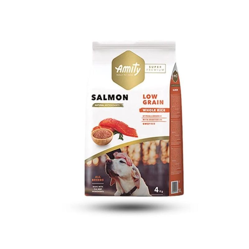 Amity Super Premium Az Tahıllı Kuzulu Yetişkin Köpek Maması 4 Kg