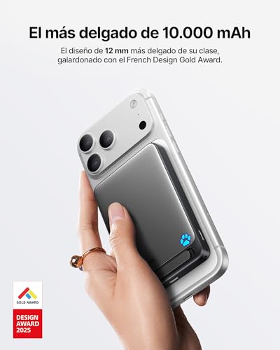 Miniatura 4 de Iniu Para Magsafe Qi2 15w Power Bank, Ultrafino 10000mah Bateria Portatil