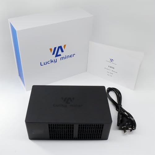 Minador domestico Lucky Miner LV08 silencioso para minar Bitcoin en casa con WiFi