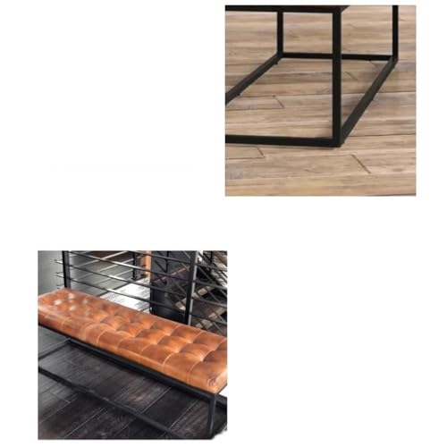 Taburete moderno de madera maciza para mesita de noche y cama 5