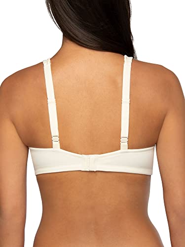 Vanity Fair Women's Body Caress Full Coverage Wirefree Bra 72335, Ivory, 42B #TOP2