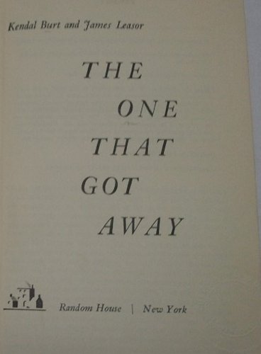 The One That Got Away B00A115Z0S Book Cover