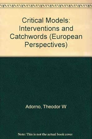 Critical Models – Interventions & Catchwords: Interventions and Catchwords Annotated Edition book cover