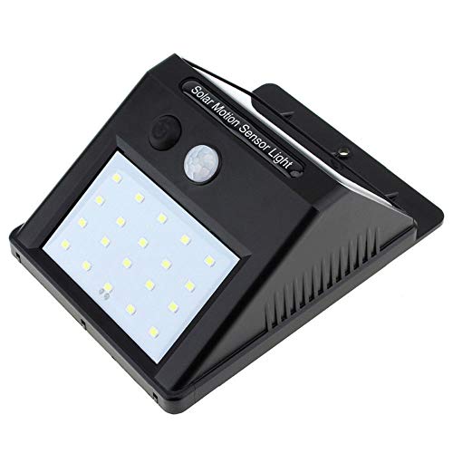 LUMINÁRIA SOLAR PARA PAREDE COM SENSOR DE PRESENÇA