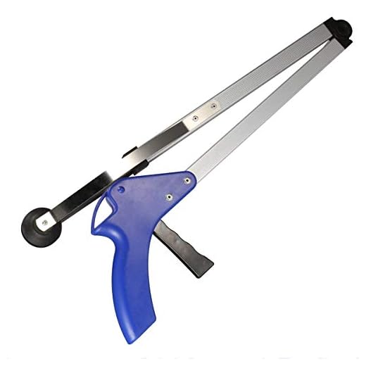 Prettyui Handy Reacher Grabber Folding Aluminum Litter Picker Long Arm Reaching Aid Tool 33 Inch
