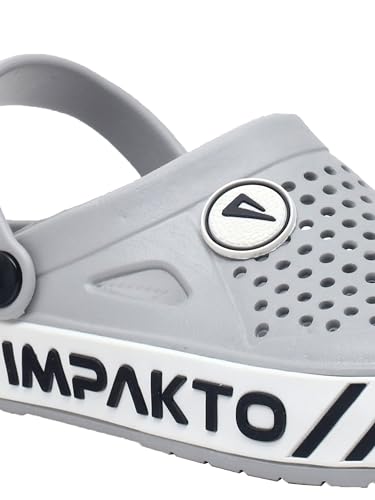 Image of Impakto Slide Wave Comfortable Classic Ultra Soft Daily Used, Lightweight with Adjustable Back Strap Design Clog & Slippers for Men's & Boy's