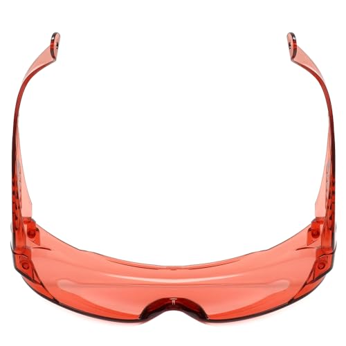 Image of Calabria Fit Over Safety Glasses | Polarized Sunglasses Over Glasses | Wrap Around Anti-Fog | Scratch Resistant | Unisex