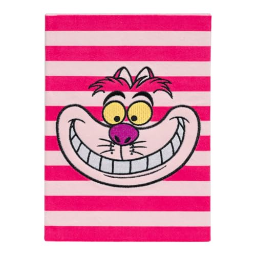 Grupo Erik - Carnet de notes Disney, Le Chat du Cheshire, Couverture en Peluche | Bullet Journal, Notebook Alice au Pays des Merveilles, Bullet Agenda, Carnet...