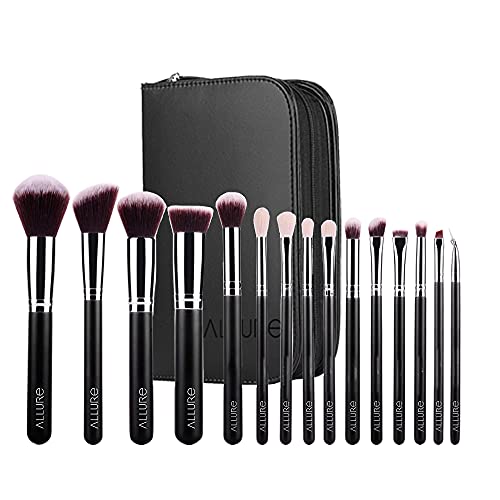 Allure Set of 15 Makeup Brushes -SSK-15