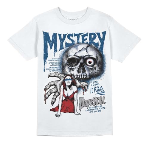 Image of DopeSkill Halloween Graphic Tee Streetwear Hip Hop Hypebeast Unisex T-Shirt Sneaker Colour Matching Shirts Spooky Graphic