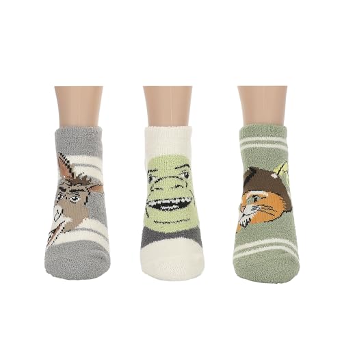 Shrek Boots, Shrek and Donkey Womens Ankle Socks 3 Pack2