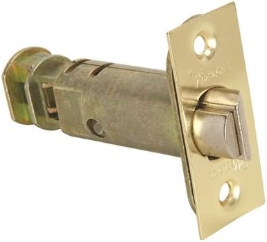 WESLOCK ADJUSTABLE DEADLATCH POLISHED BRASS
