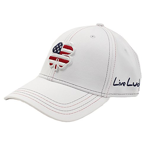 Black Clover USA Luck #2 Hat, Navy/White, Small/Medium