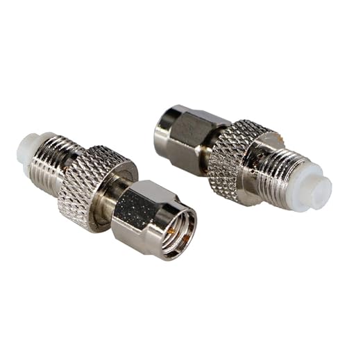 Adaptador FME Macho a SMA para prolongar y conectar antenas y cables RF 2