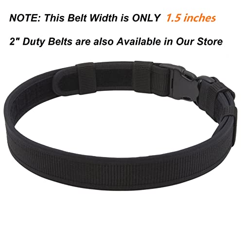 Duty Belt 1.5" Law Enforcement Police Security Nylon Utility Work Belts3