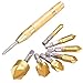 Countersink Drill Bit with Center Punch 8 pack
