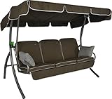 Angerer Freizeitmöbel GmbH Hollywoodschaukel Comfort Style taupe