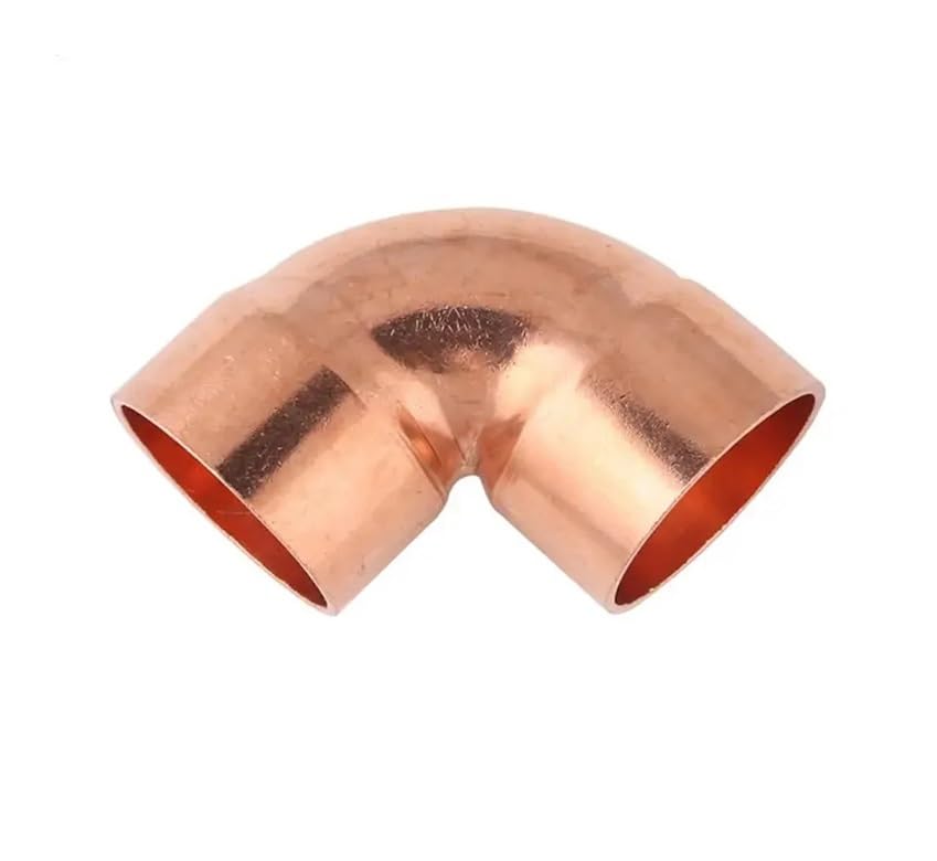 Codo de cobre 16mm de alta pureza para fontanería residencial