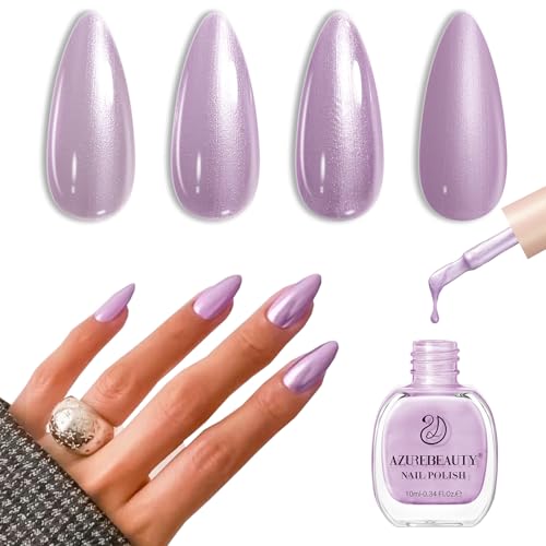 Image of AZUREBEAUTY Dreamy Purple Quick Dry Nail Polish