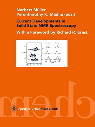 Current Developments in Solid State NMR Spectroscopy view 2