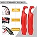 Smelish 80pcs Bike Tire Repair Kit, Self-Adhesive Bike Tire Patch Kit, Bike Tool Kit with Portable Storage Box and Valve Converter, Bike Repair Kit for Mountain Bikes, Commuter Bikes, Motorcycles