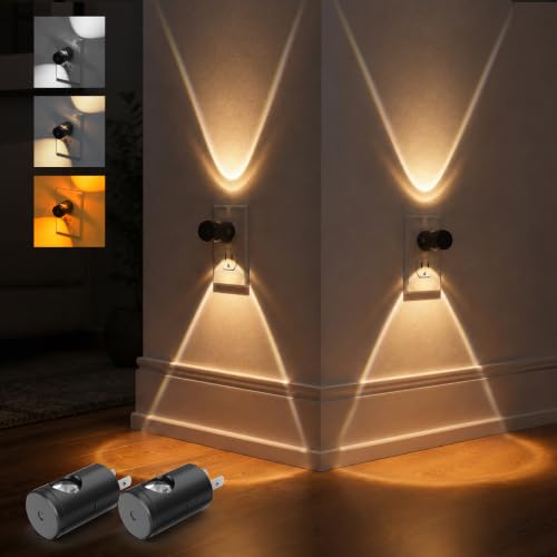 Image of L LOHAS LED Night Lights Plug into Wall, Dimmable Night Light Plug in