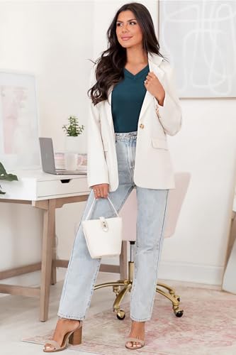 Image of Arach&Cloz Women's Wool Blend Fall Sweaters Business Casual Outfits 2026