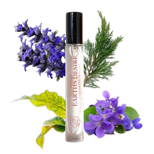 Eye Of Love Bloom Earth's Desire Pheromone Cologne – Augmentez la confiance en soi et l'éclat avec des phéromones naturelles, format voyage 10 ml