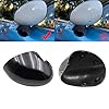 KYYET Gloss Black Door Wing Mirror Cover Cap Casing Fits For Mini 2014-2019 F55 F56 F57 F60 RHD #4