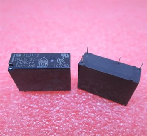 Relais ALD112 12V CC microrélais électromécanique DIP4 12VDC pour maintenance industrielle lot