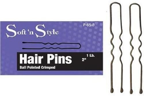 Soft 'N Style Bronze Hair Pin Box, 1 Lb