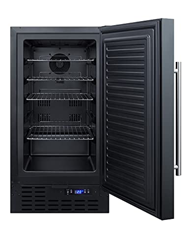 Summit SCFF1842ADA Upright Freezer, Black on Fridge.com