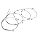 Viola Strings 4/4 Full Set Professional Viola Strings A D G C Stainless Steel Core Chromium Wound