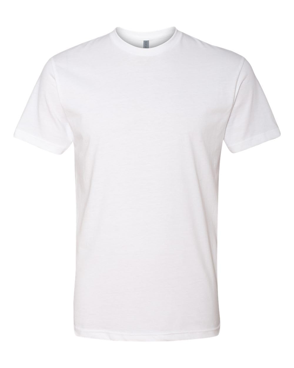 Next Level Mens Premium Fitted CVC Crewneck T-Shirt N6210 White