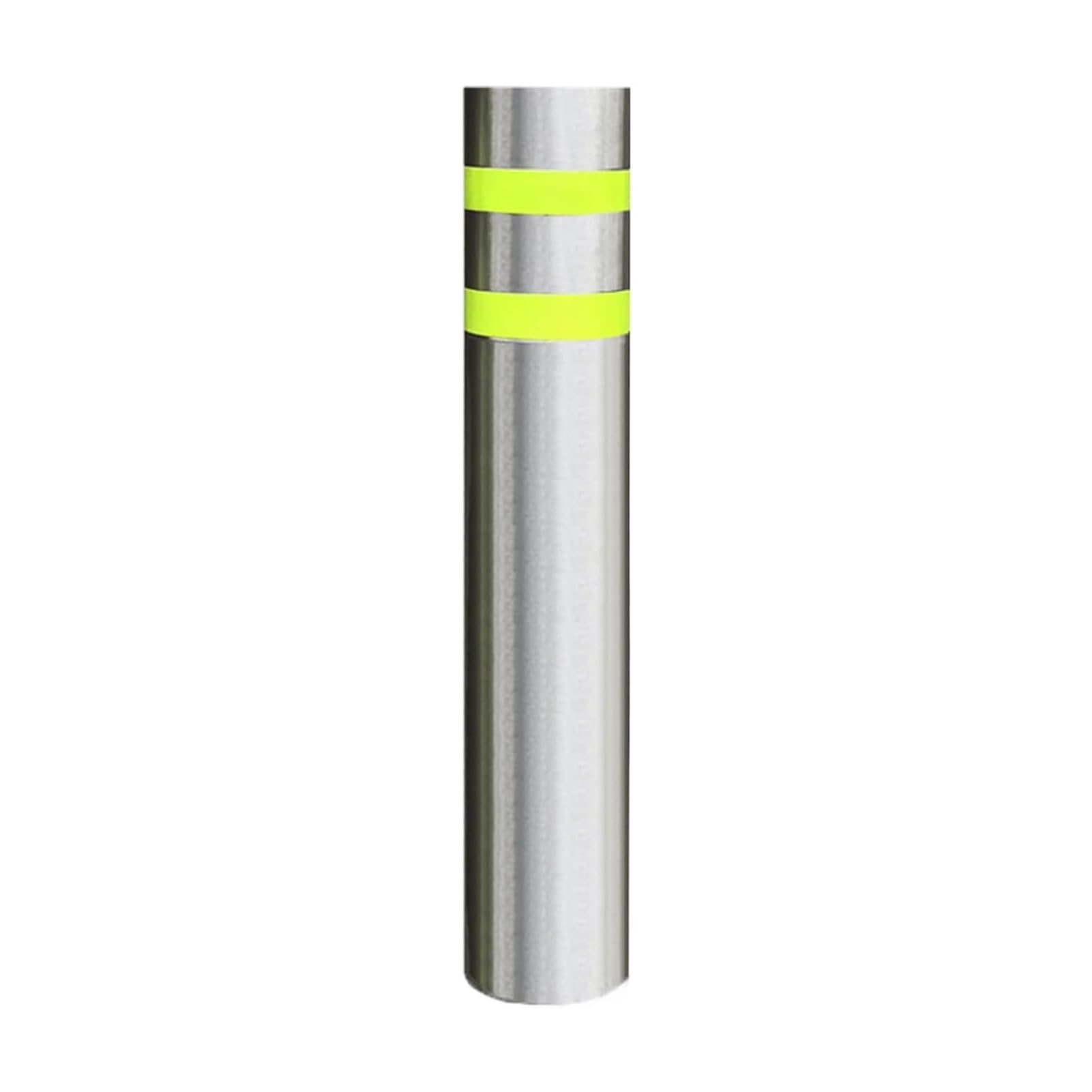 HCZKIUJY Safety Bollard Post, Bollard Post Driveway Barrier, Strong Parking Barrier, Stainless Steel Parking Bollard, for Construction Sites, Facility Management (60CM 1pcs)