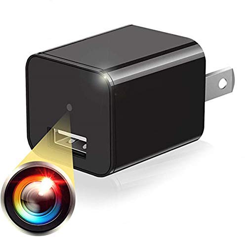 Hidden Camera Charger - USB Charger Camera - Mini Spy Camera 1080p - Surveillance Camera - USB Charger Camera - Hidden Spy Camera - Hidden Nanny Cam - USB Wall Mounted Camera Charger - Video Only