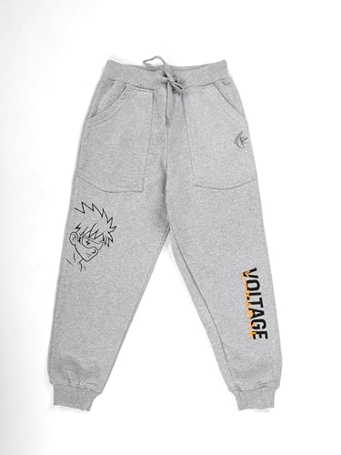 Image of Boys Solid Fleece Full Sleeve Zip Front Open Hooded Sweatshirt With Track Pant Set