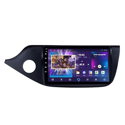 JWRET Autoradio 2 DIN Android 14 9 Pollici Touchscreen per