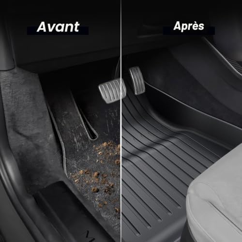 Tapis de sol pour Tesla Model 3 accessoires auto TPE 3D imperméable - 5