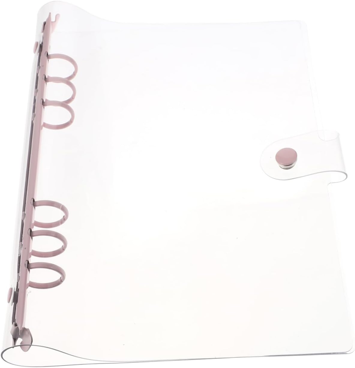 Loose-Leaf Ledger Notebook Binder Flexible Book Rings for Organizing Documents Binder Clip Rings Setup for Office School Use