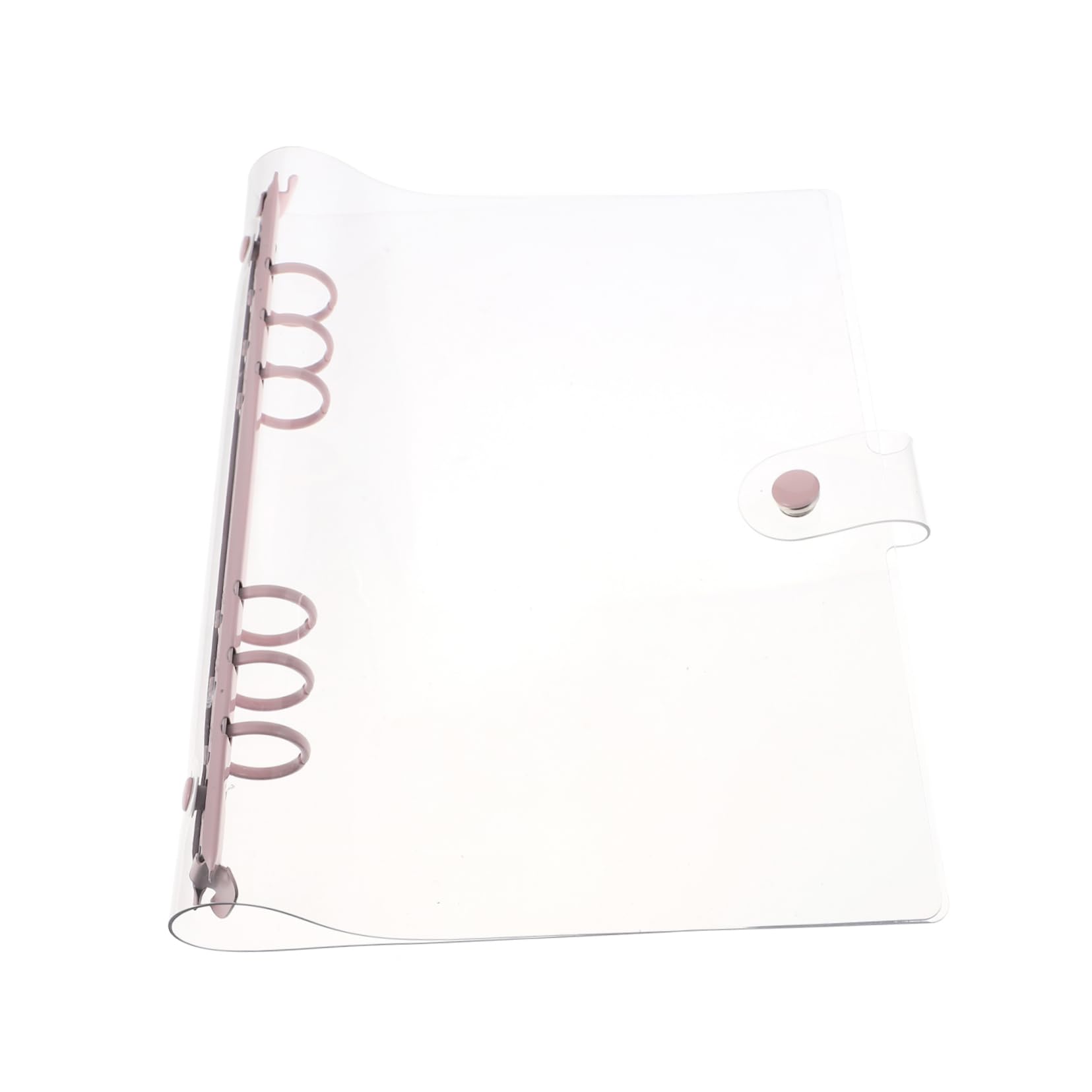 Loose-Leaf Ledger Notebook Binder Flexible Book Rings for Organizing Documents Binder Clip Rings Setup for Office School Use