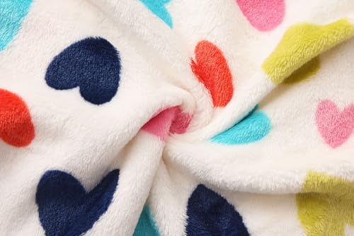 Image of Kids Hooded Bathrobe Girls Soft Plush Hooded Flannel Pajamas Sleepwear Boys Spa Robe