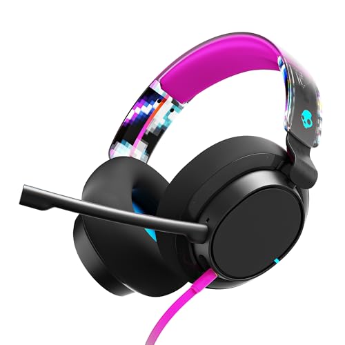 Cascos para videojuegos Skullcandy SLYR Pro con cable: la solución al ruido de fondo en negro