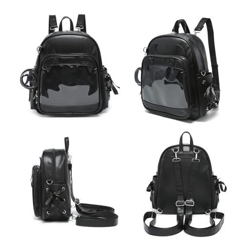 Image of CHERRY SAUCE Devil Halloween Ita Backpack Crossbody Purse For Gothic Anime