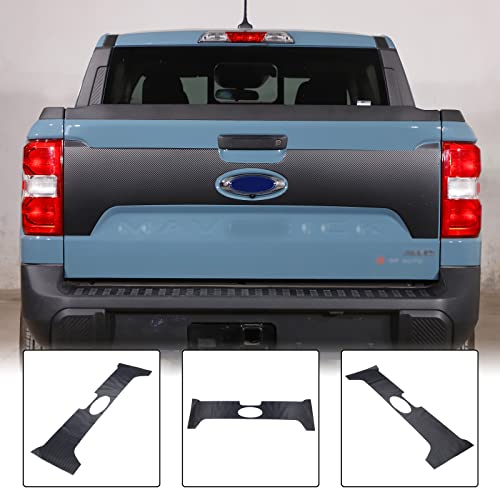 Image of Car Truck Tailgate Decal Sticker Wrap Compatible with Ford Maverick 2022-2024 Pickup Trucks Tailgate Blackout Decal Graphics Vinyl Decal Precut Sticker Printing Modelling Decor Exterior Accessories